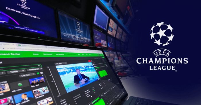 UEFA uses TVU remote production and live streaming solutions